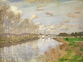 Yachten i Argenteuil, 1875